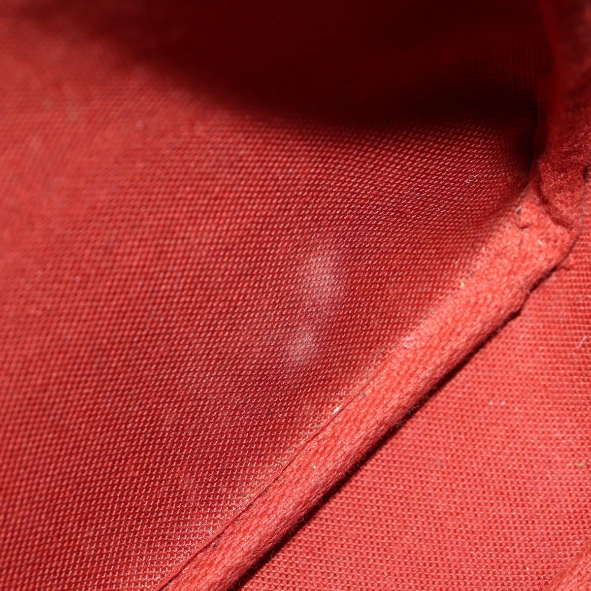 LOUIS VUITTON Damier Ebene Trousse Makeup Pouch N51982 LV Auth 147607V