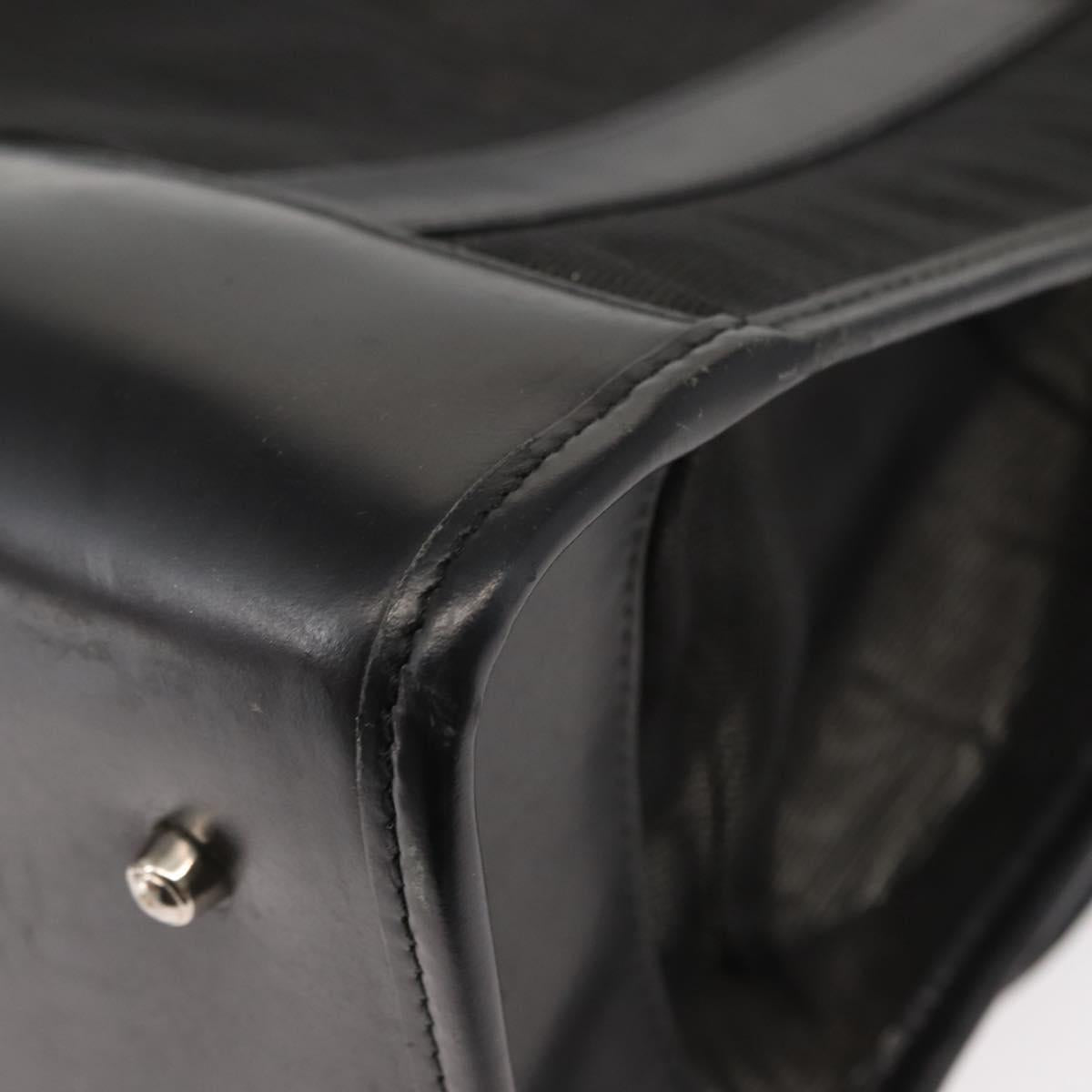 GUCCI Tote Bag Nylon Black 002 1705 0405 Auth 147610