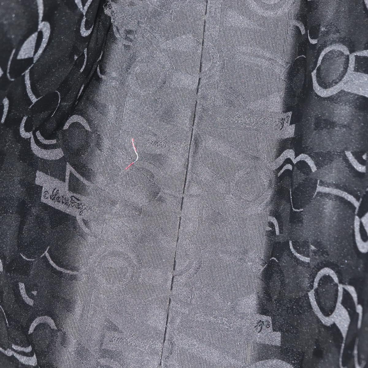 Salvatore Ferragamo Gancini Tote Bag Enamel White Auth 147620