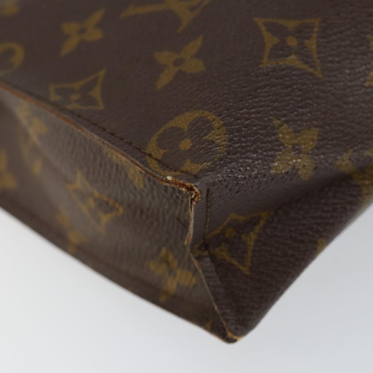 LOUIS VUITTON Monogram Poche Toilette 26 Pouch M47542 LV Auth 147647