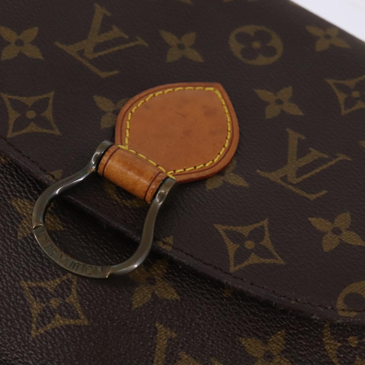 LOUIS VUITTON Monogram Saint Cloud MM Shoulder Bag M51243 LV Auth 147648