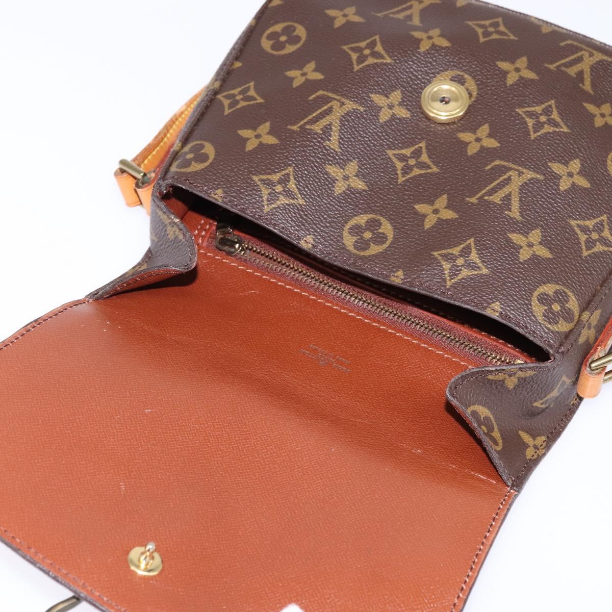 LOUIS VUITTON Monogram Saint Cloud MM Shoulder Bag M51243 LV Auth 147648