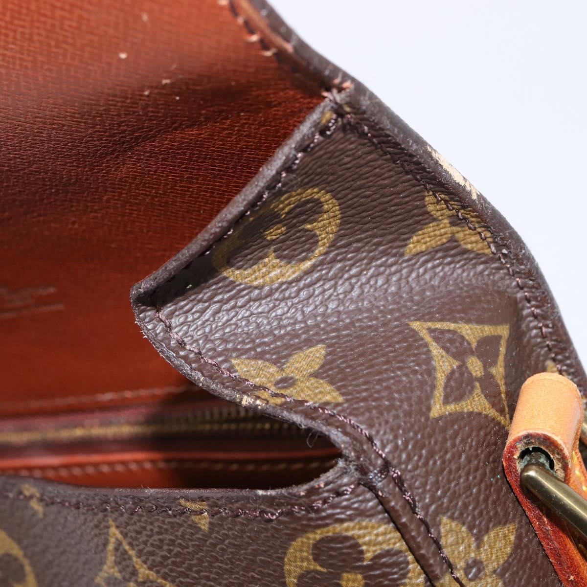 LOUIS VUITTON Monogram Saint Cloud MM Shoulder Bag M51243 LV Auth 147648