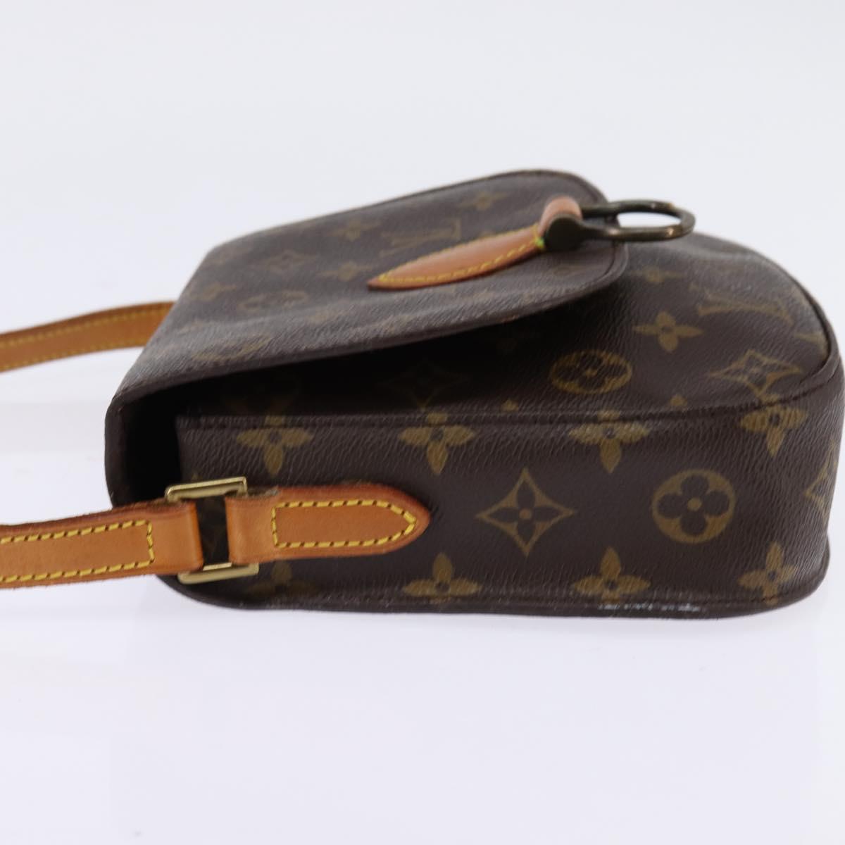 LOUIS VUITTON Monogram Saint Cloud MM Shoulder Bag M51243 LV Auth 147648