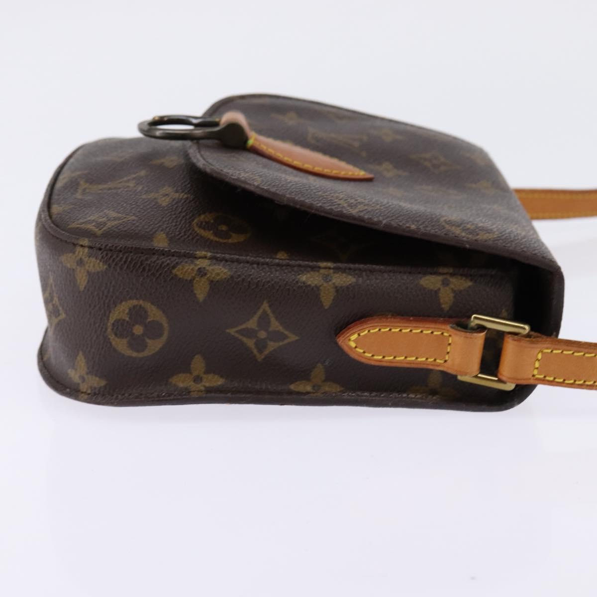 LOUIS VUITTON Monogram Saint Cloud MM Shoulder Bag M51243 LV Auth 147648