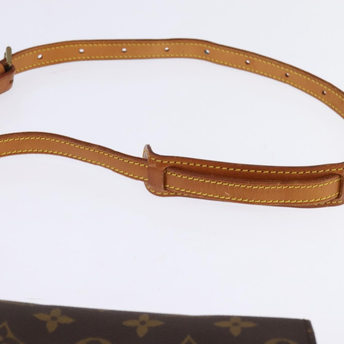 LOUIS VUITTON Monogram Saint Cloud MM Shoulder Bag M51243 LV Auth 147648