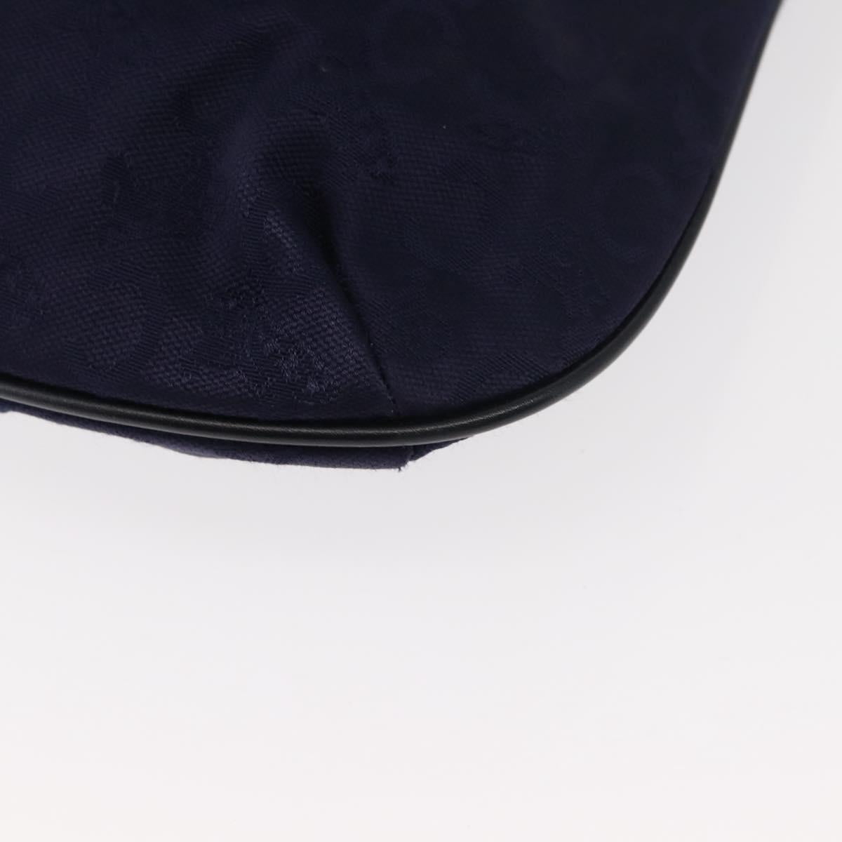 CELINE C Sulky Hand Bag Suede Navy Auth 147664