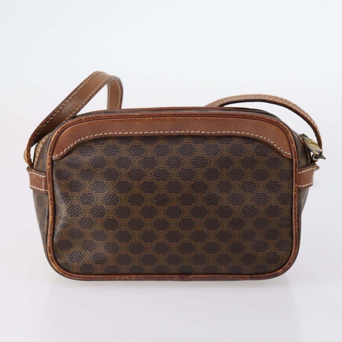 CELINE Gucci Burberrys Macadam Canvas Bag PVC Leather 5Set Black Auth 147669