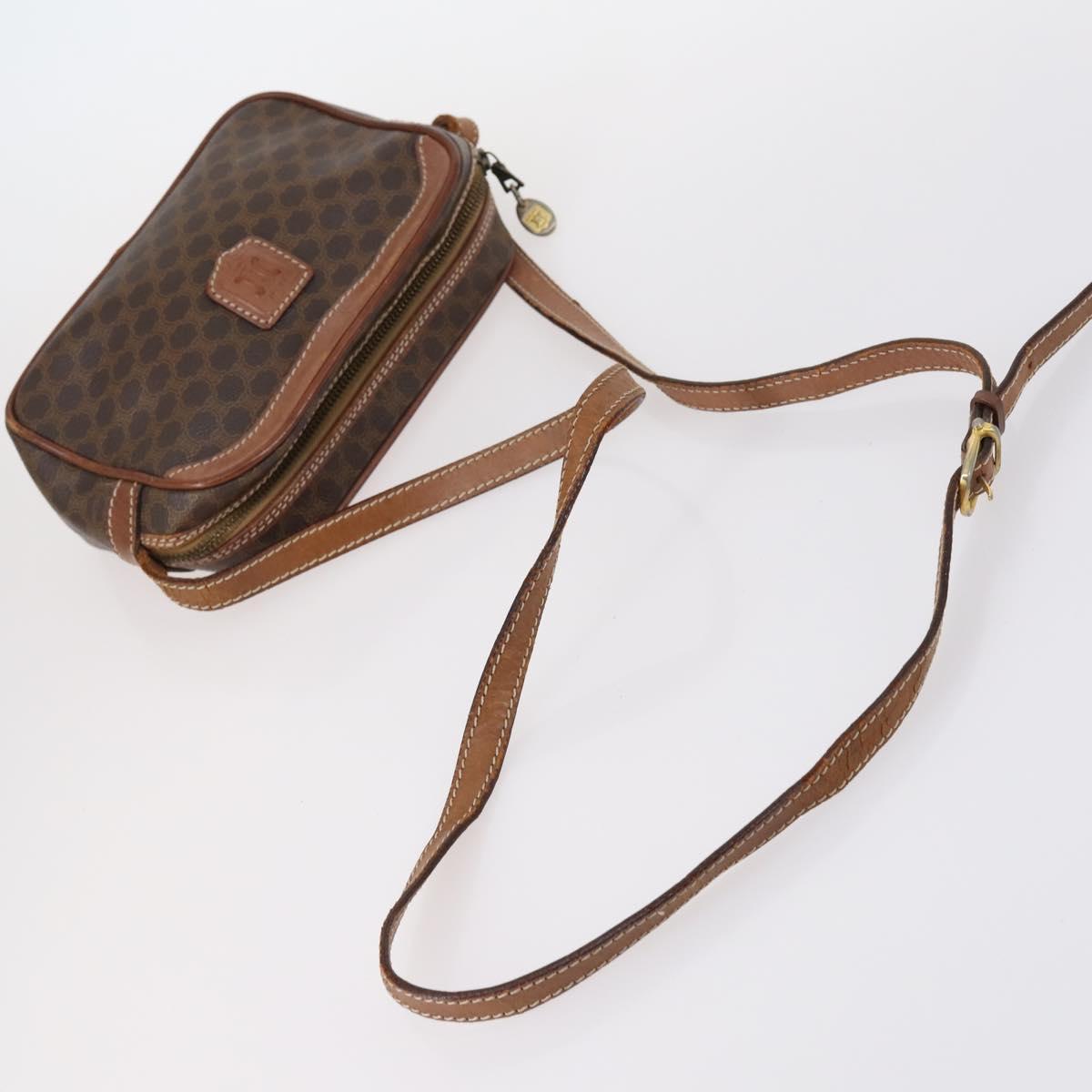 CELINE Gucci Burberrys Macadam Canvas Bag PVC Leather 5Set Black Auth 147669