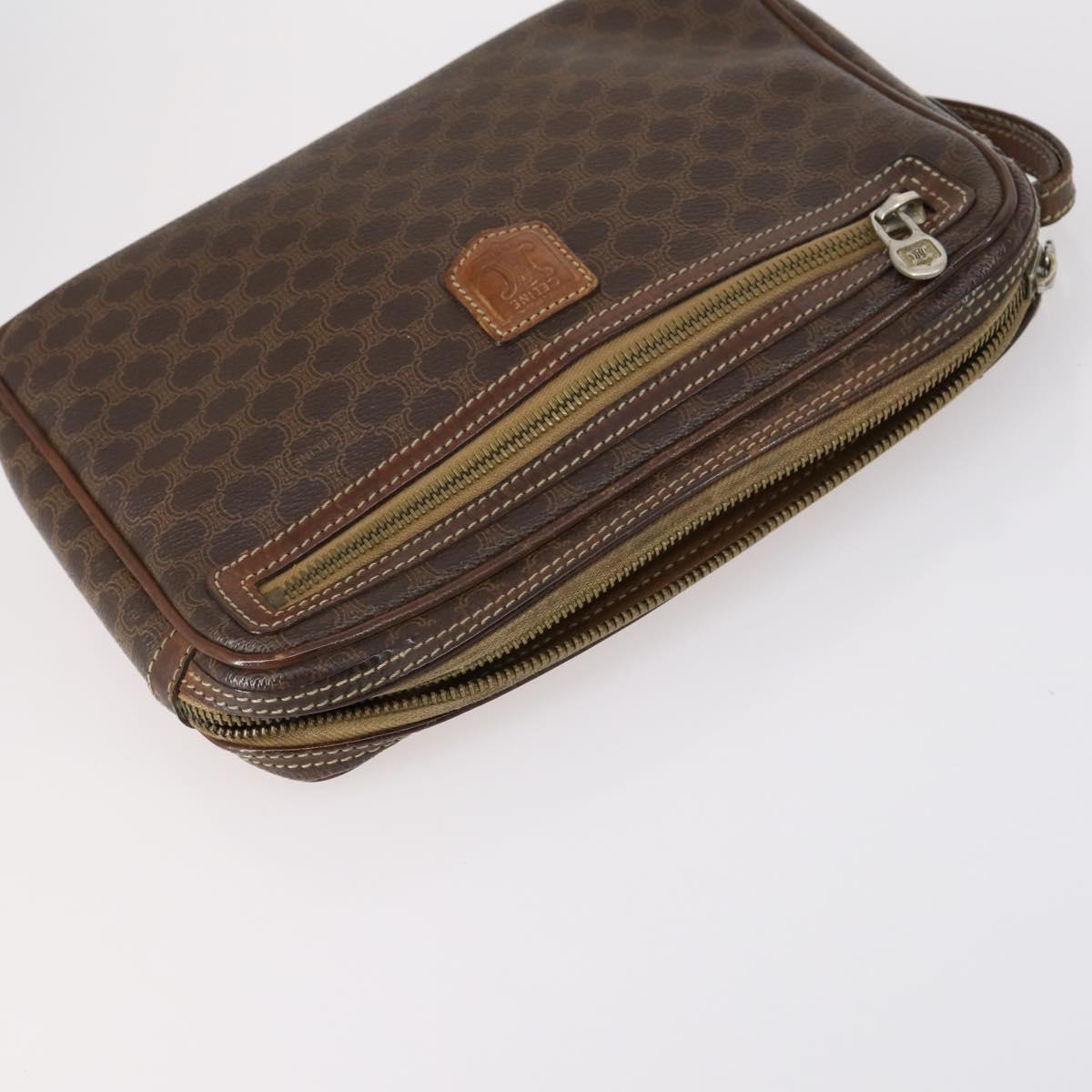 CELINE Gucci Burberrys Macadam Canvas Bag PVC Leather 5Set Black Auth 147669