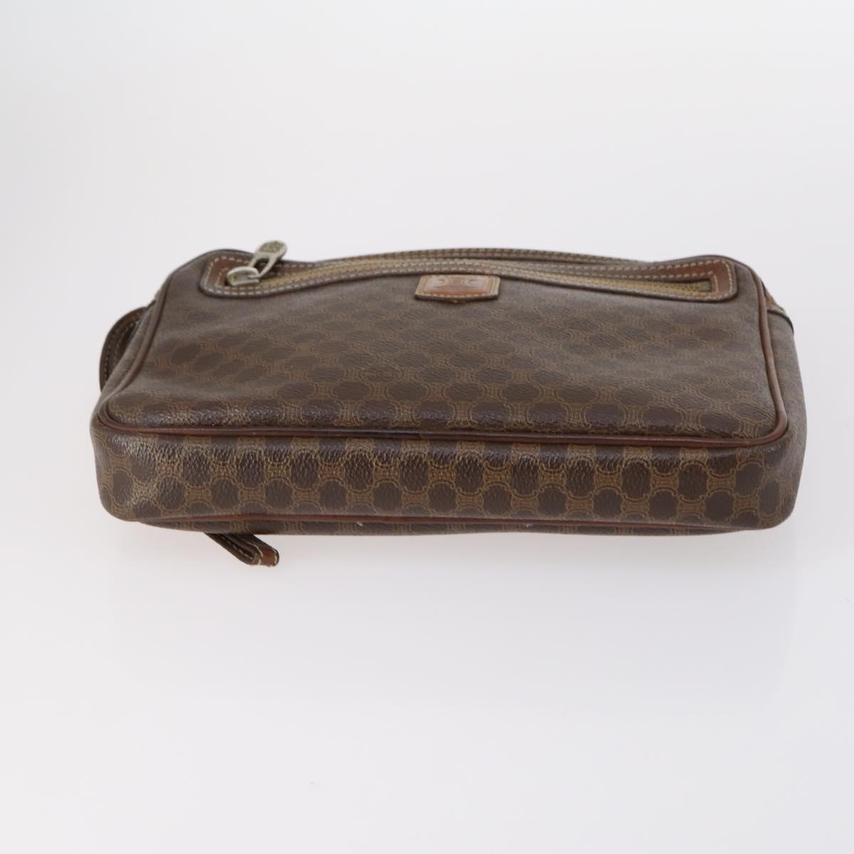 CELINE Gucci Burberrys Macadam Canvas Bag PVC Leather 5Set Black Auth 147669