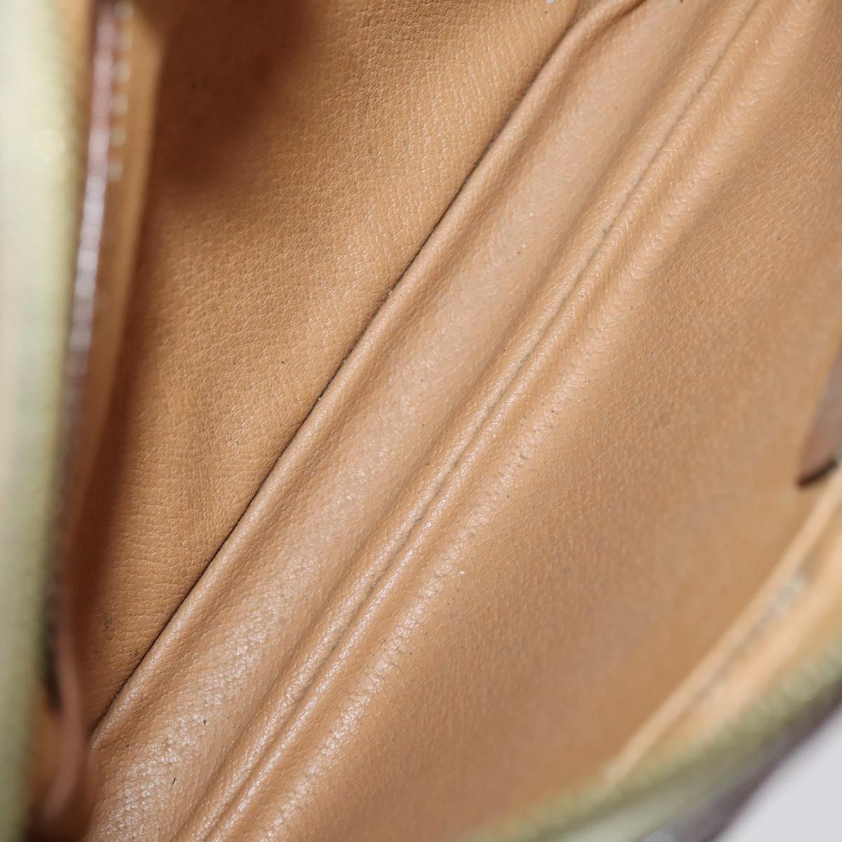 CELINE Gucci Burberrys Macadam Canvas Bag PVC Leather 5Set Black Auth 147669