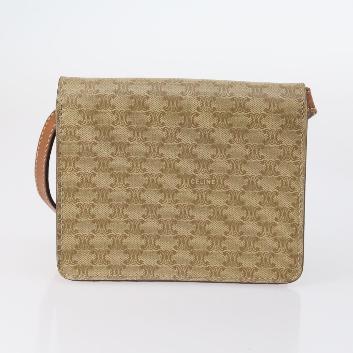 CELINE Gucci Burberrys Macadam Canvas Bag PVC Leather 5Set Black Auth 147669