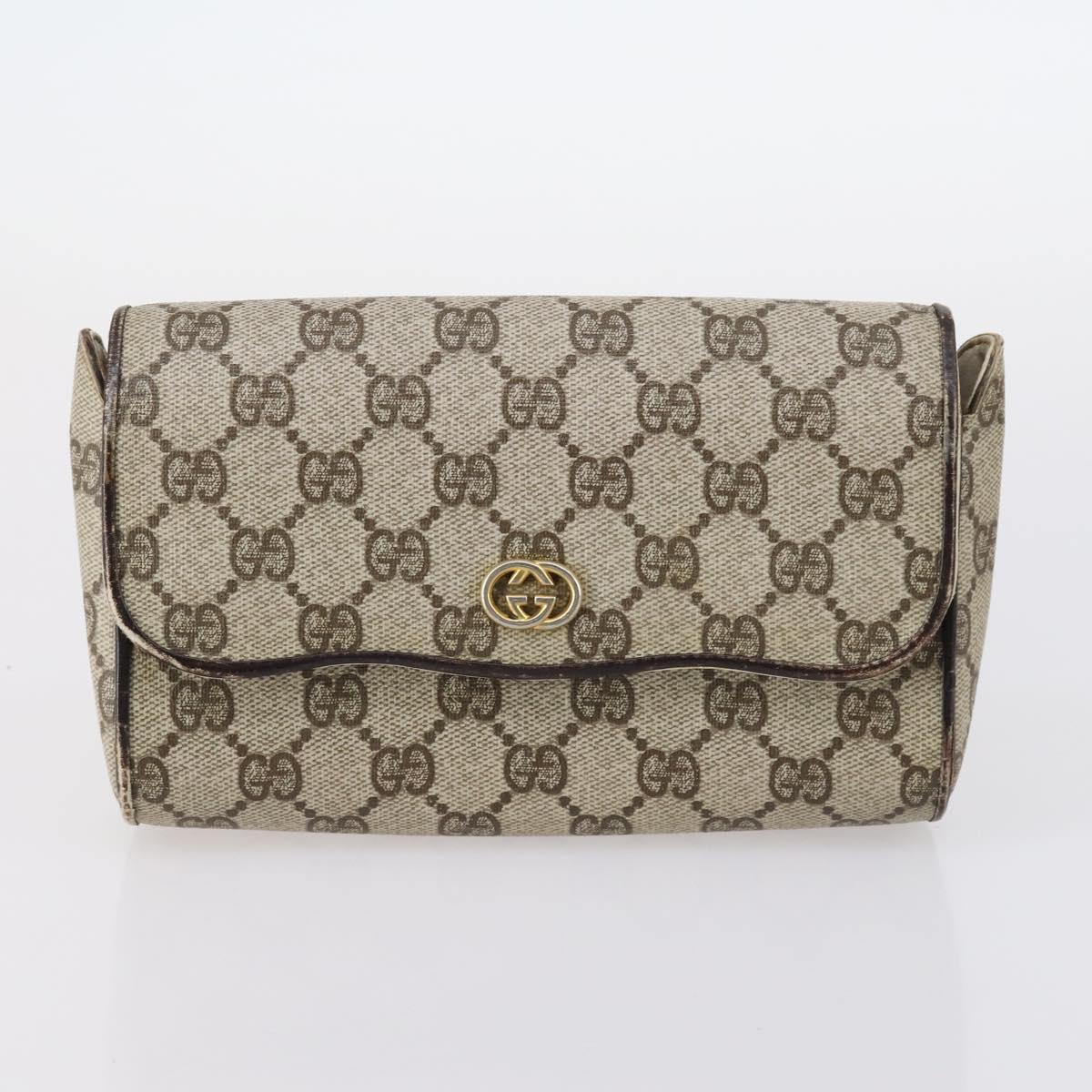 CELINE Gucci Burberrys Macadam Canvas Bag PVC Leather 5Set Black Auth 147669