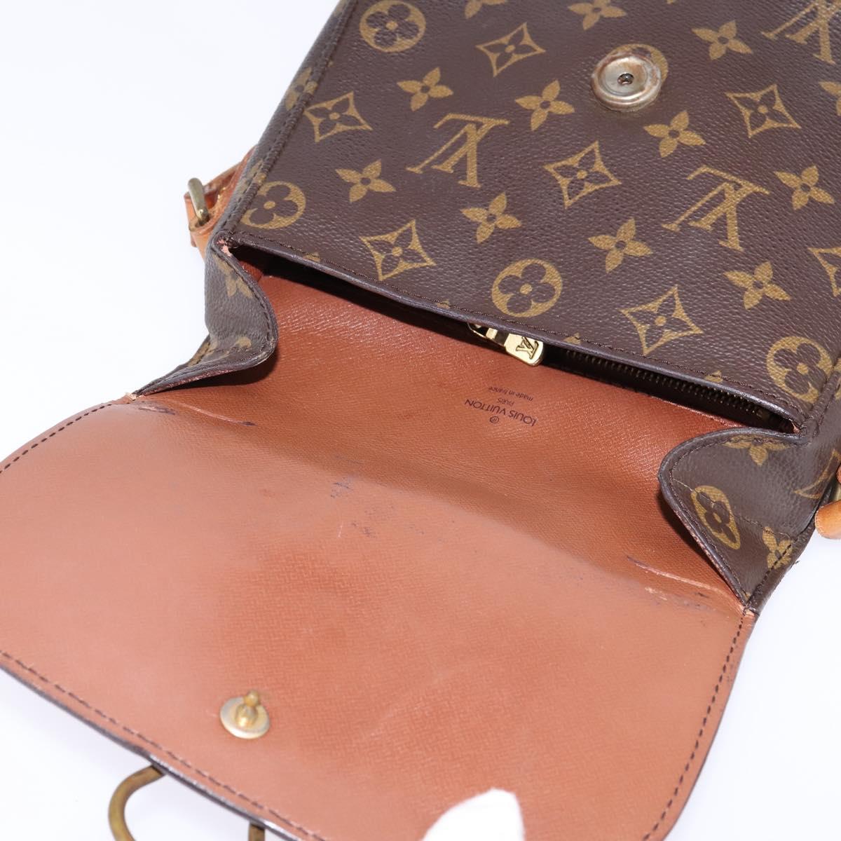 LOUIS VUITTON Monogram Saint Cloud MM Shoulder Bag M51243 LV Auth 147692