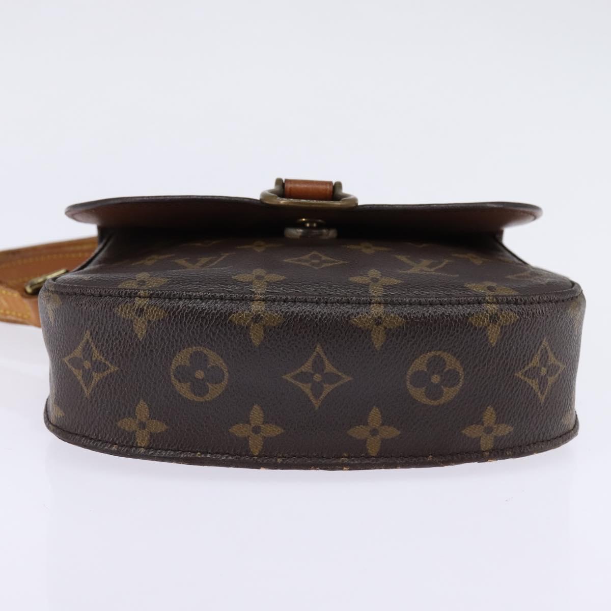 LOUIS VUITTON Monogram Saint Cloud MM Shoulder Bag M51243 LV Auth 147692