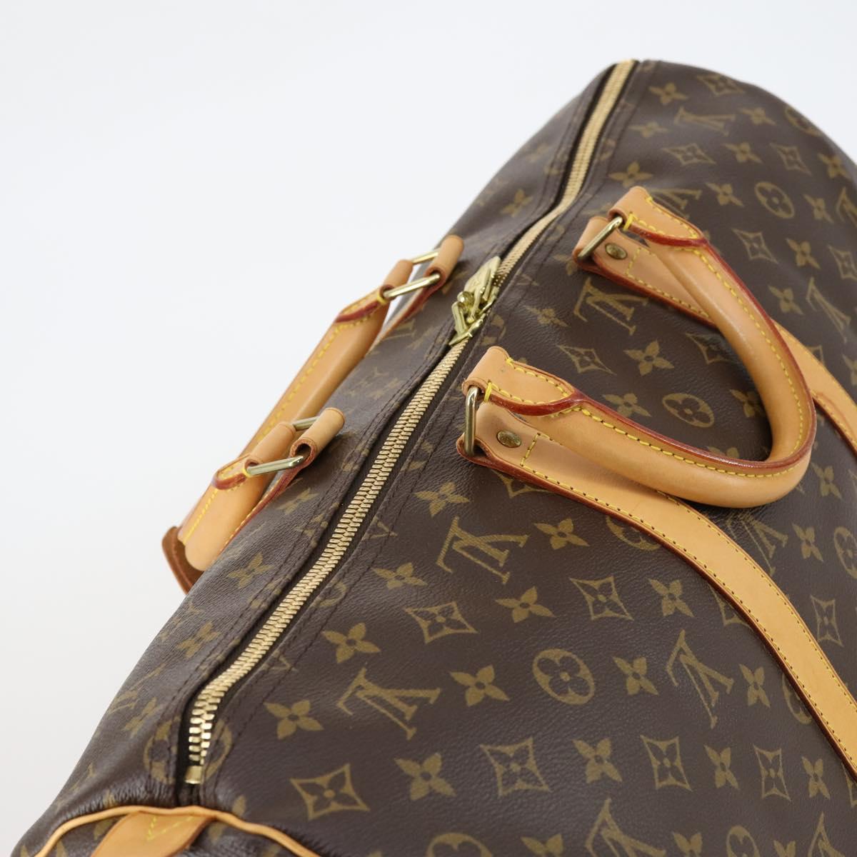 LOUIS VUITTON Monogram Keepall 50 Boston Bag M41426 LV Auth 147696