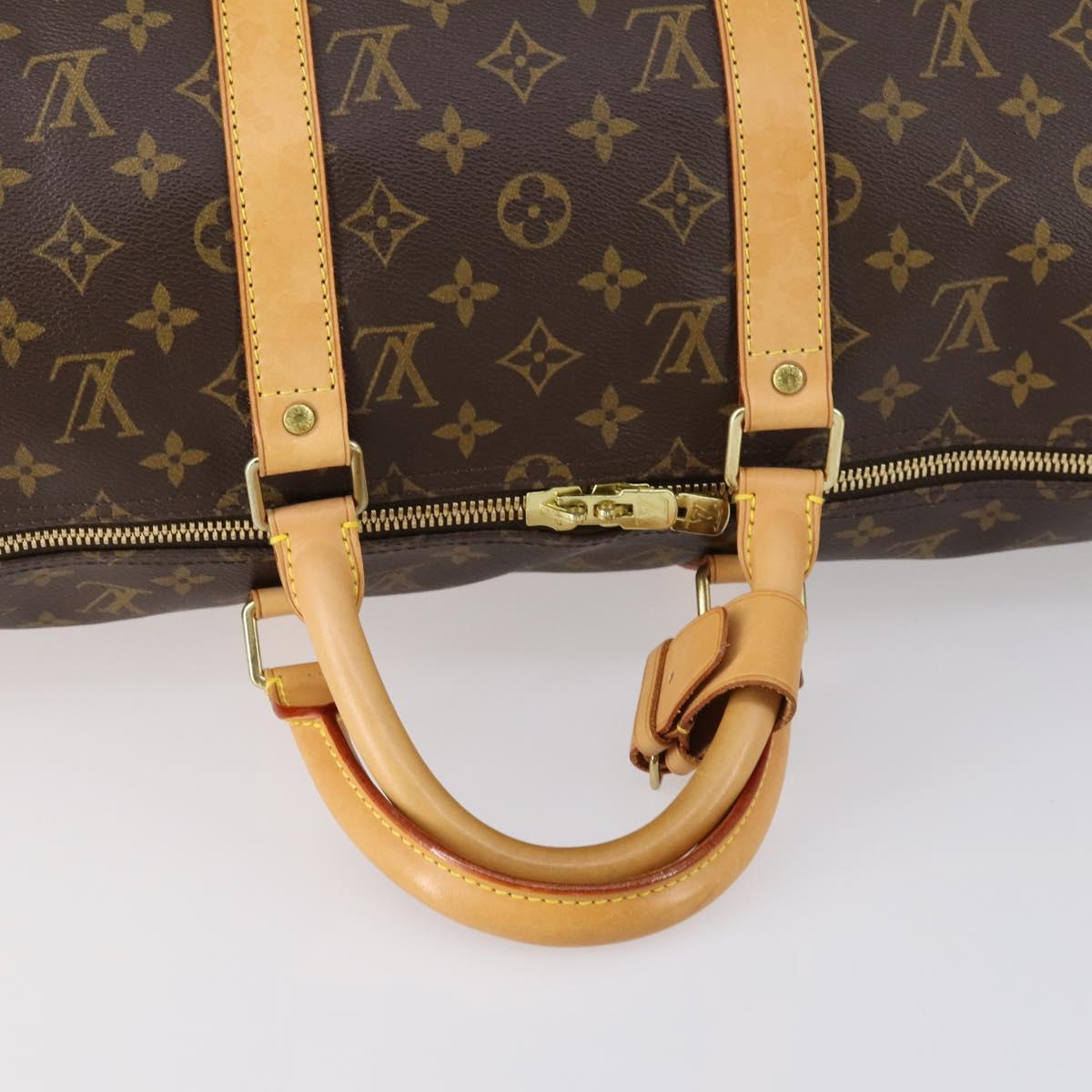 LOUIS VUITTON Monogram Keepall 50 Boston Bag M41426 LV Auth 147696