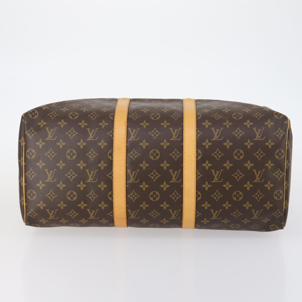 LOUIS VUITTON Monogram Keepall 50 Boston Bag M41426 LV Auth 147696