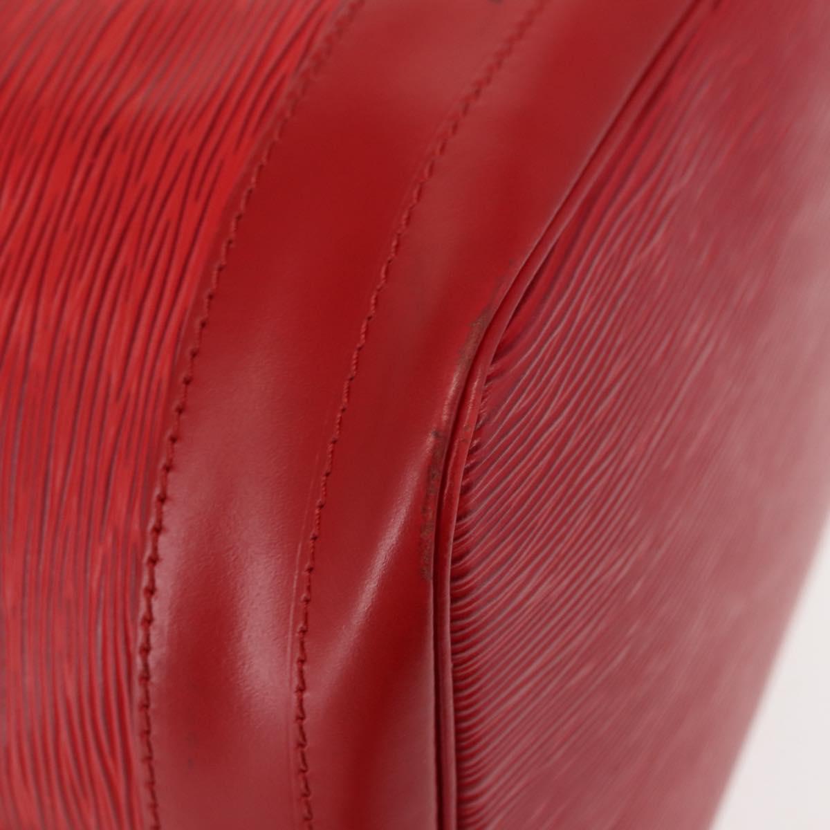 LOUIS VUITTON Epi Noe Shoulder Bag Red M44007 LV Auth 147706