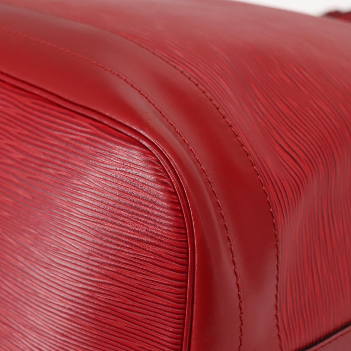 LOUIS VUITTON Epi Noe Shoulder Bag Red M44007 LV Auth 147706