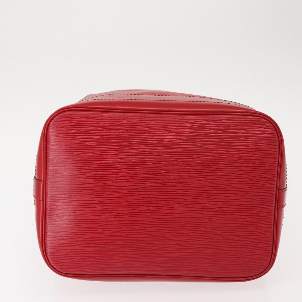 LOUIS VUITTON Epi Noe Shoulder Bag Red M44007 LV Auth 147706