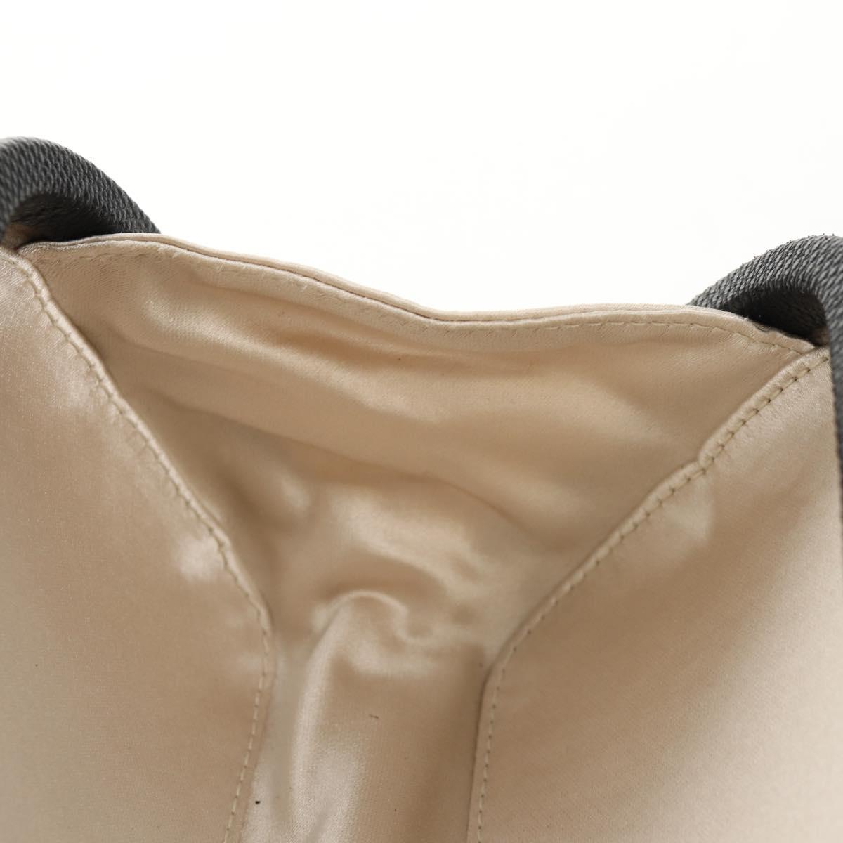 BOTTEGA VENETA Knot Pouch Clutch Pouch metal Gray Auth 147725SAV