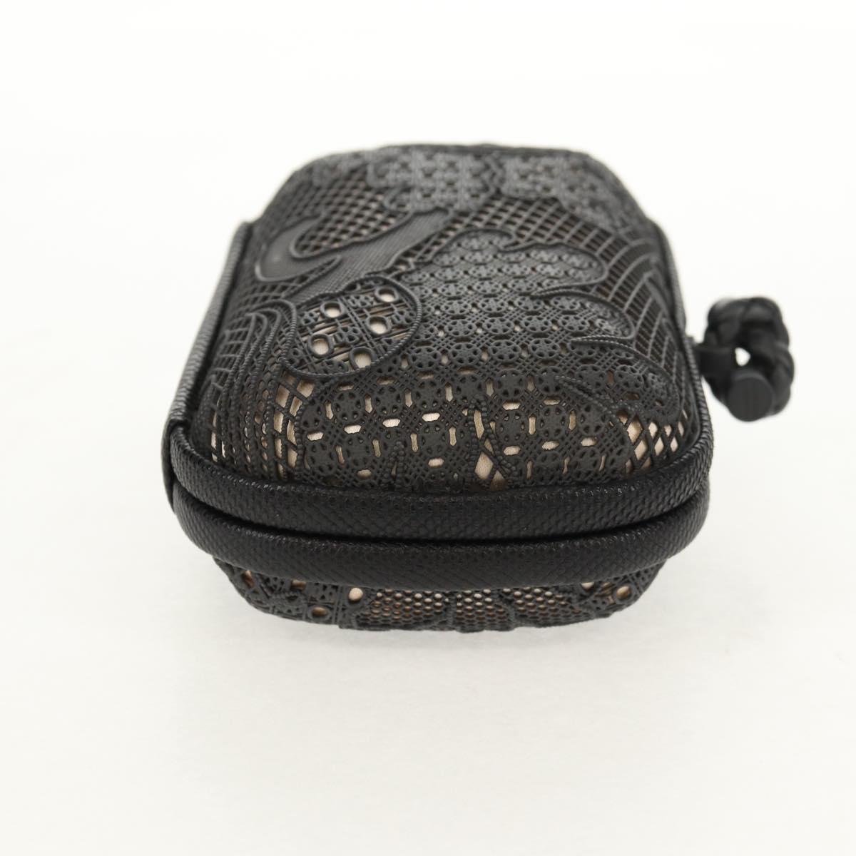 BOTTEGA VENETA Knot Pouch Clutch Pouch metal Gray Auth 147725A