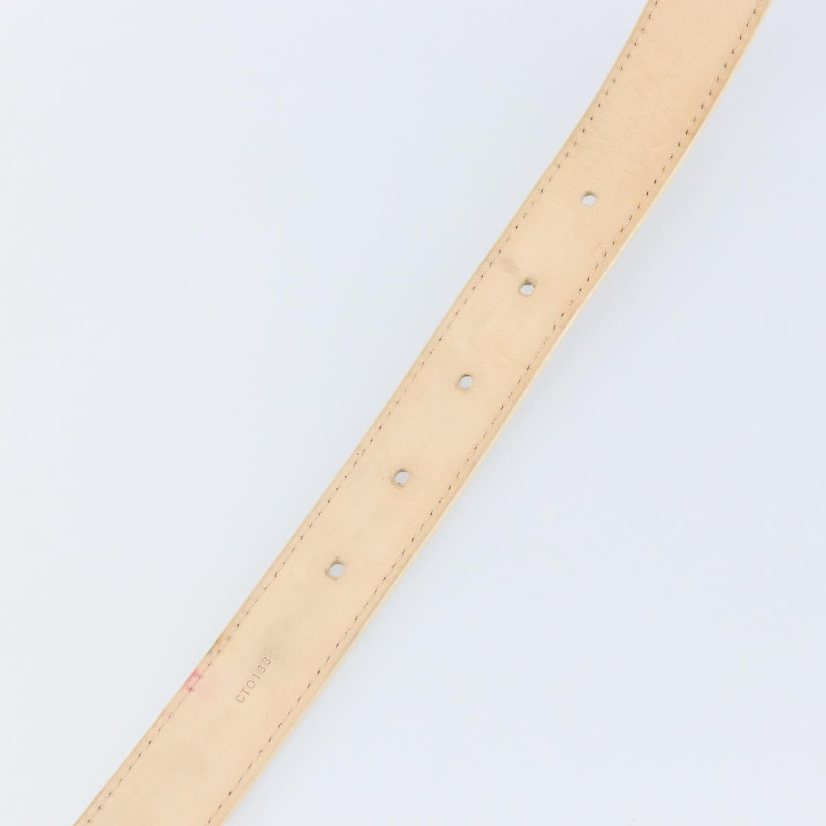 LOUIS VUITTON Damier Azur Ceinture Mini Belt 38.6"" M9782 LV Auth 147727