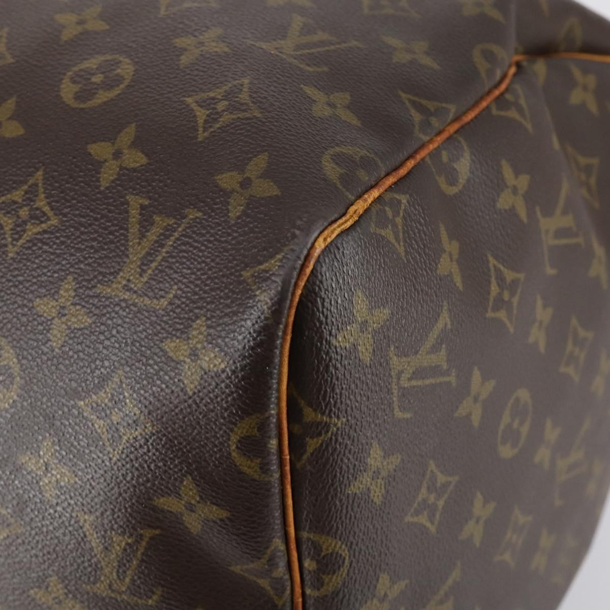 LOUIS VUITTON Monogram Keepall 55 Boston Bag M41424 LV Auth 147753
