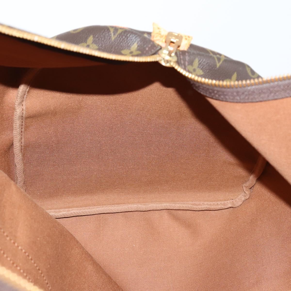 LOUIS VUITTON Monogram Keepall 55 Boston Bag M41424 LV Auth 147753