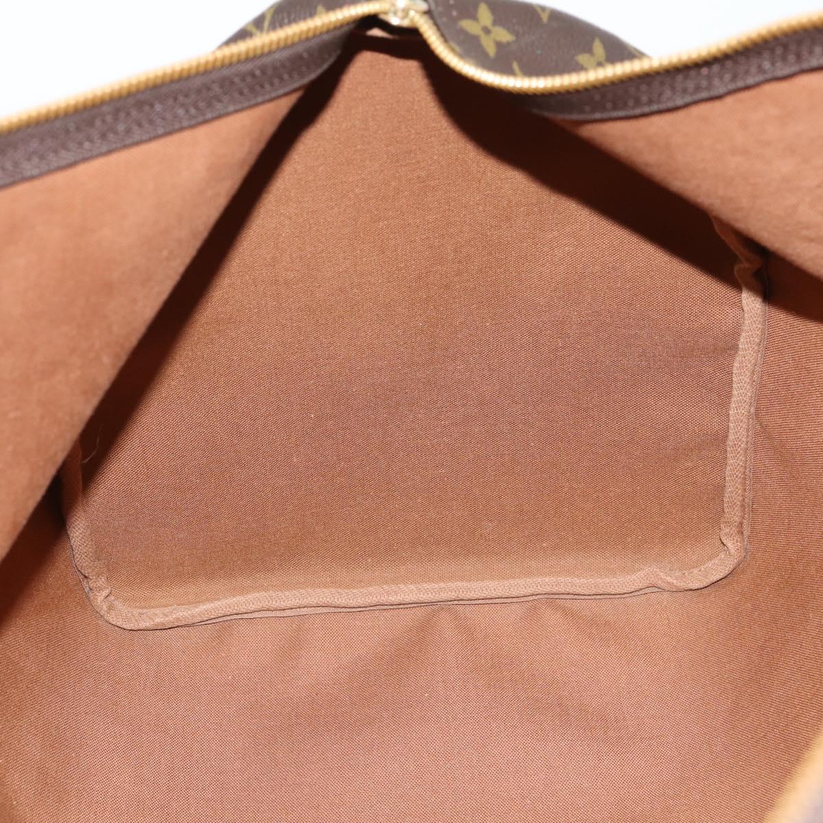 LOUIS VUITTON Monogram Keepall 55 Boston Bag M41424 LV Auth 147753