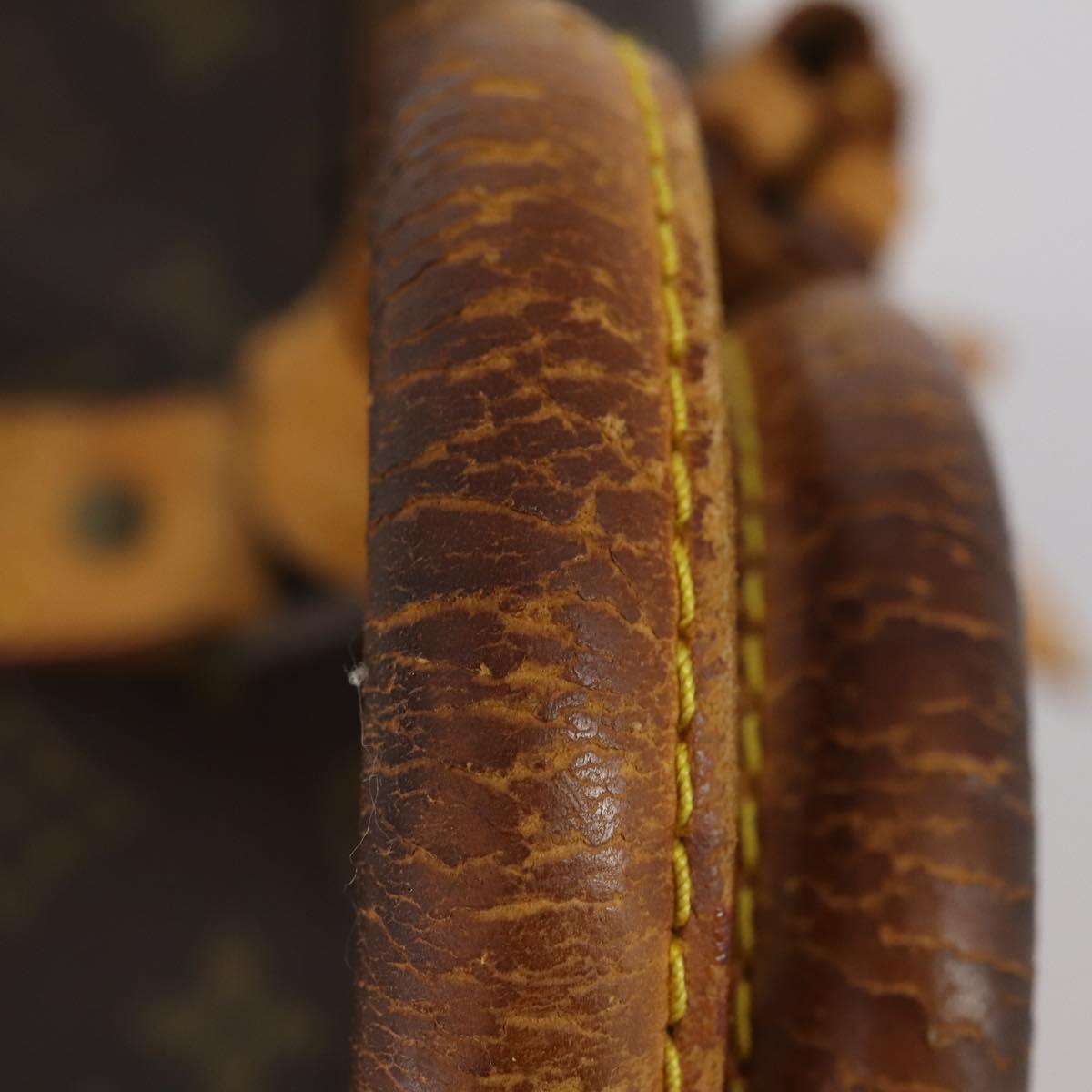 LOUIS VUITTON Monogram Keepall 55 Boston Bag M41424 LV Auth 147753