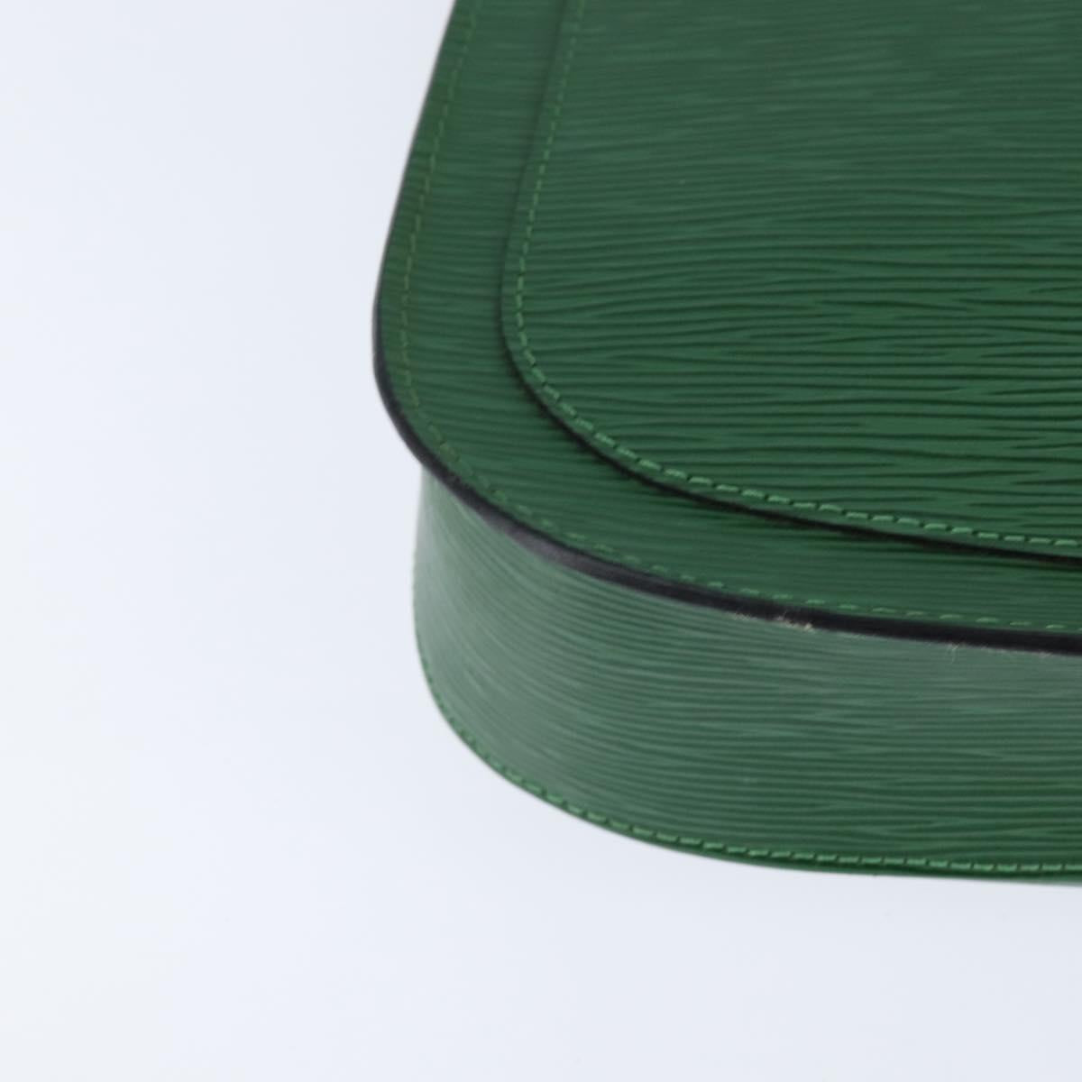 LOUIS VUITTON Epi Saint Cloud GM Shoulder Bag Green M52194 LV Auth 147758