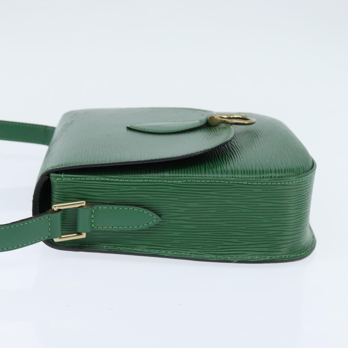 LOUIS VUITTON Epi Saint Cloud GM Shoulder Bag Green M52194 LV Auth 147758