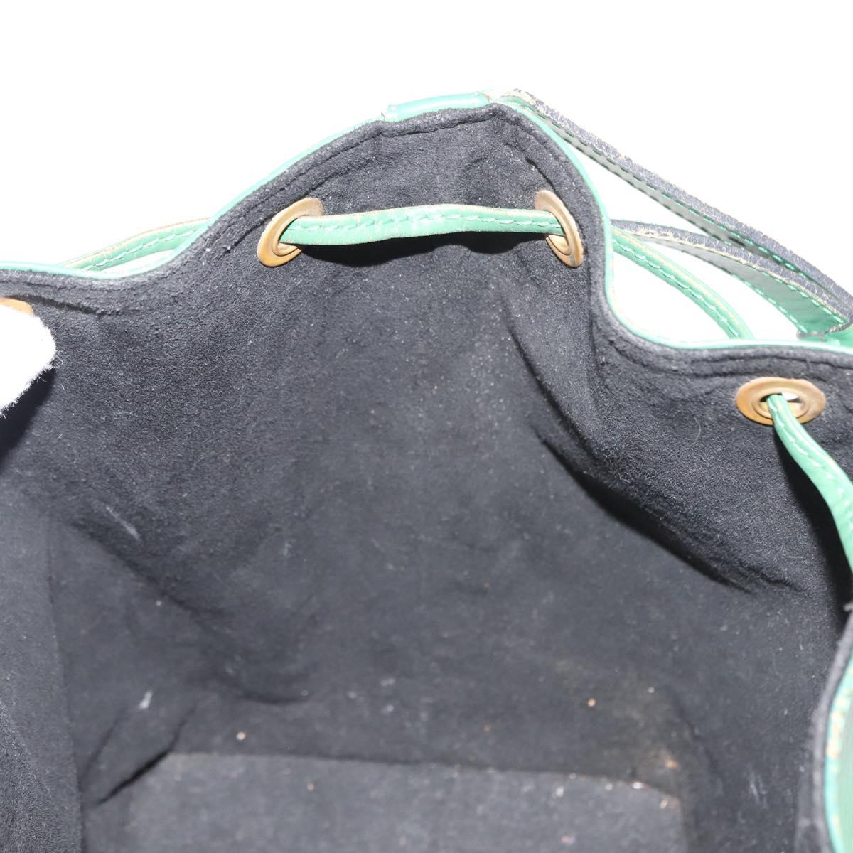 LOUIS VUITTON Epi Petit Noe Shoulder Bag Green M44104 LV Auth 147759