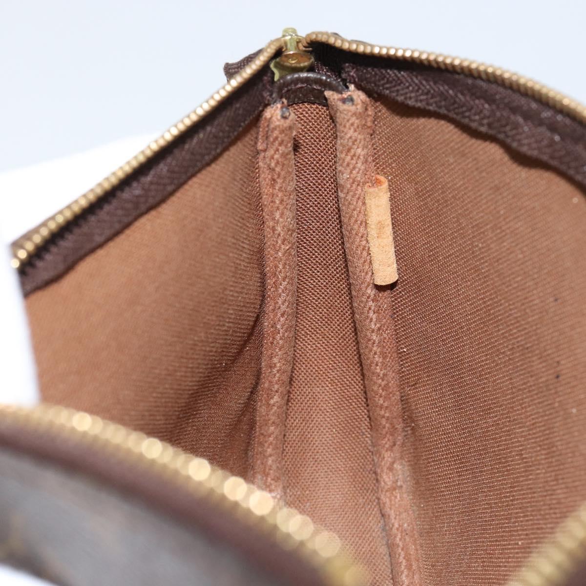 LOUIS VUITTON Monogram Pochette Accessoires Pouch M51980 LV Auth 147796