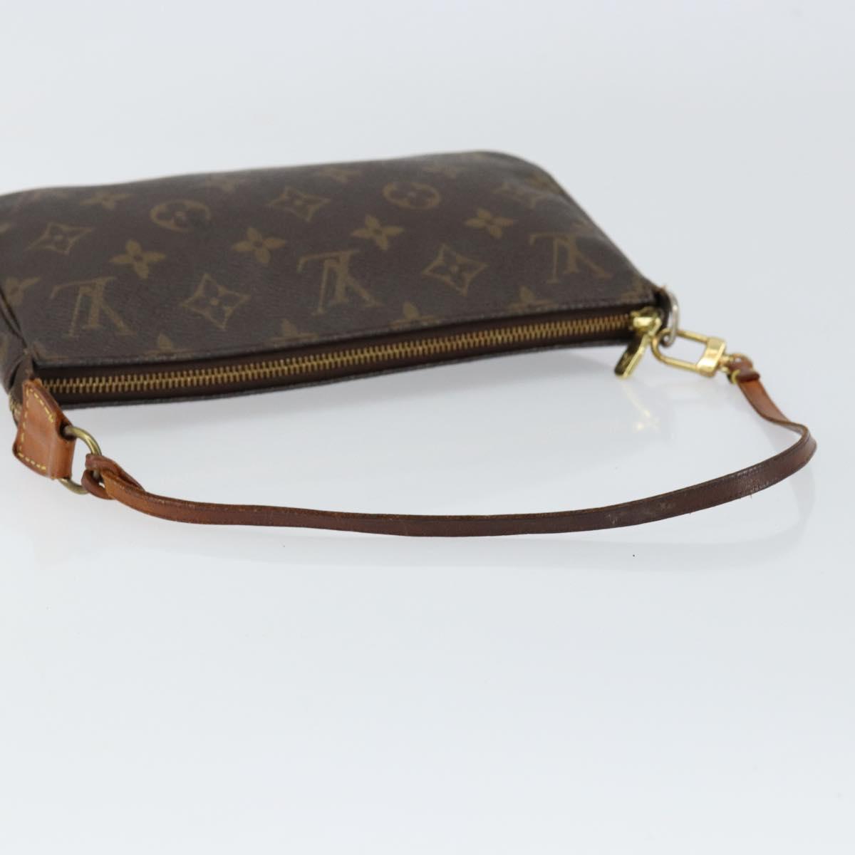 LOUIS VUITTON Monogram Pochette Accessoires Pouch M51980 LV Auth 147796