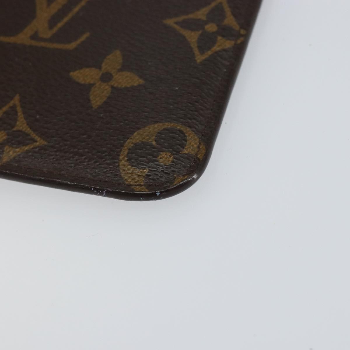 LOUIS VUITTON Monogram Etui Lunette MM Glasses Case M66544 LV Auth 147798