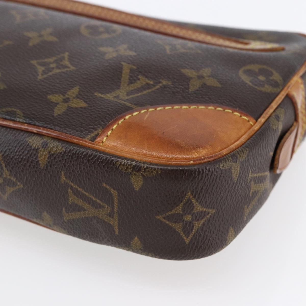 LOUIS VUITTON Monogram Marly Dragonne GM Clutch Bag M51825 LV Auth 147827