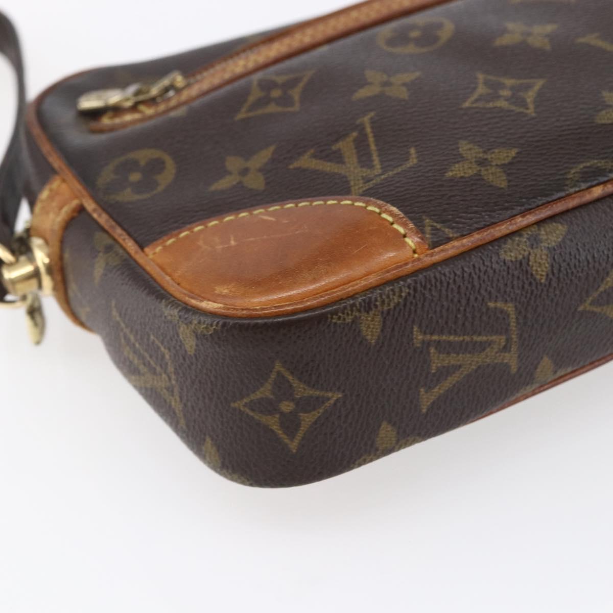 LOUIS VUITTON Monogram Marly Dragonne GM Clutch Bag M51825 LV Auth 147827