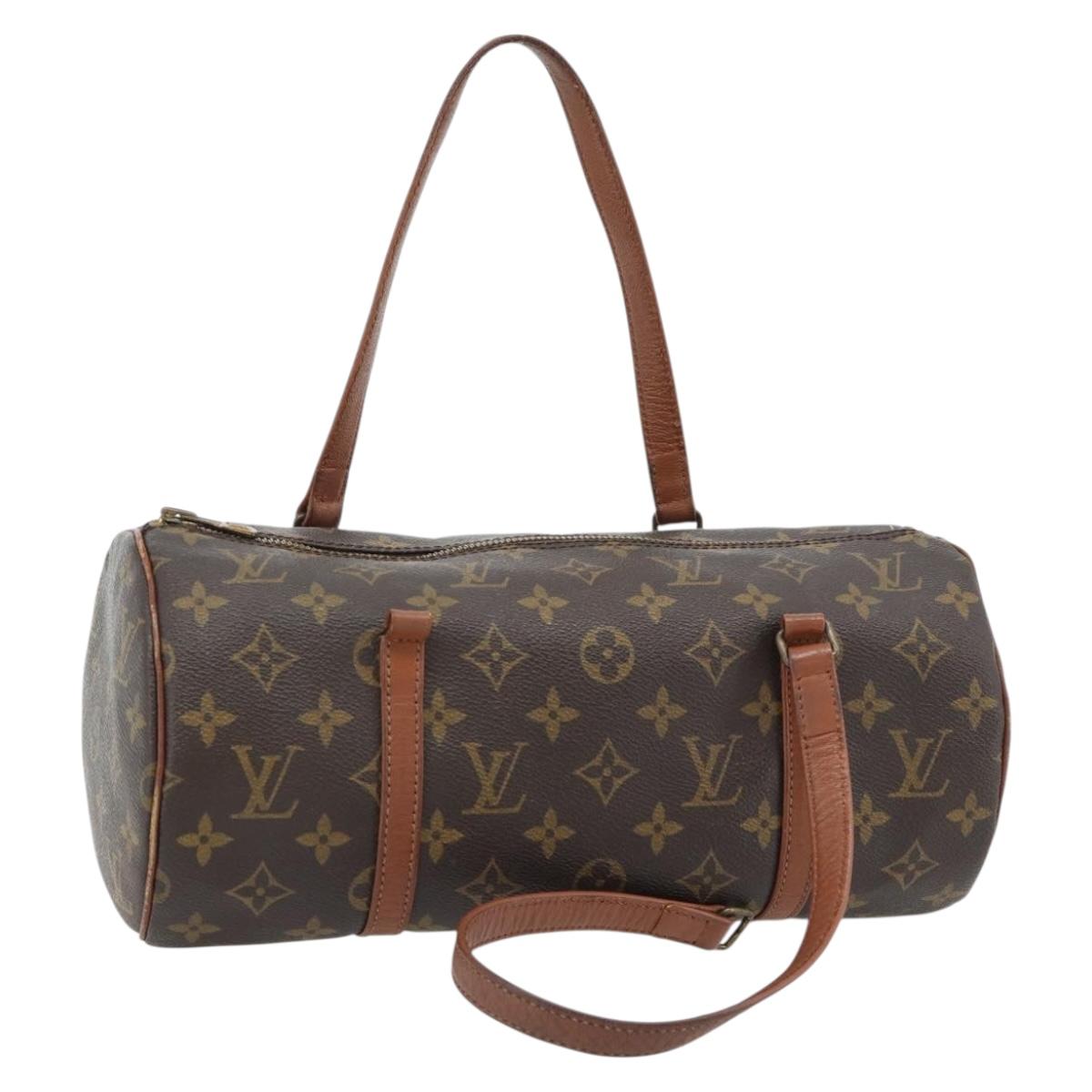 LOUIS VUITTON Monogram Papillon 30 Hand Bag M51385 LV Auth 147830