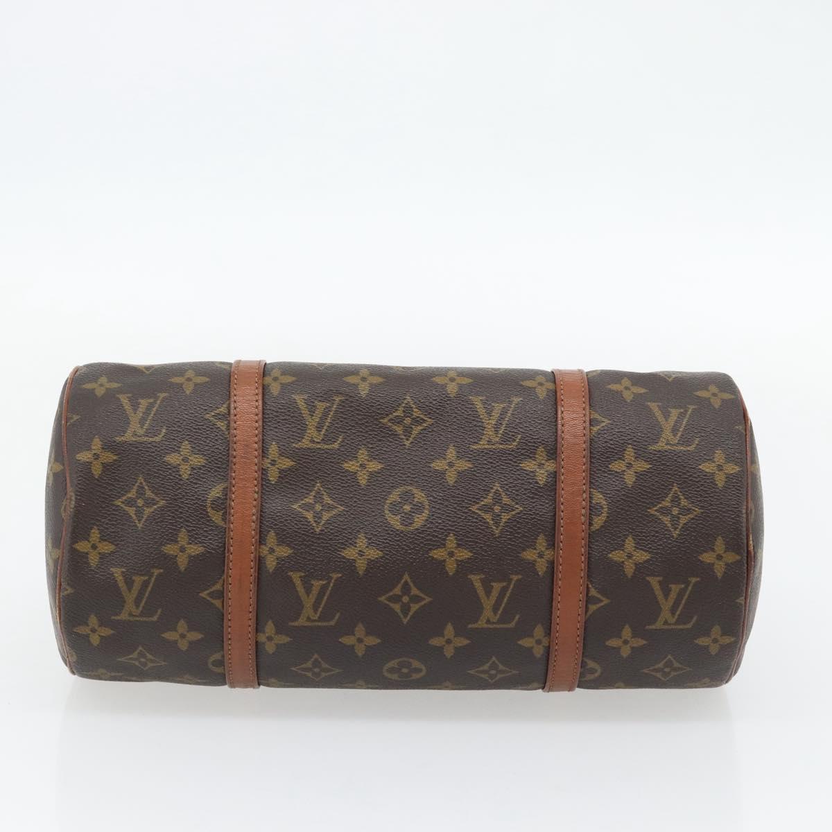 LOUIS VUITTON Monogram Papillon 30 Hand Bag M51385 LV Auth 147830