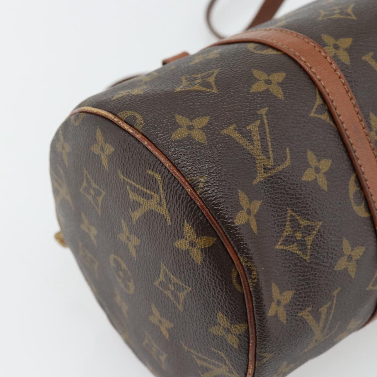 LOUIS VUITTON Monogram Papillon 30 Hand Bag M51385 LV Auth 147830