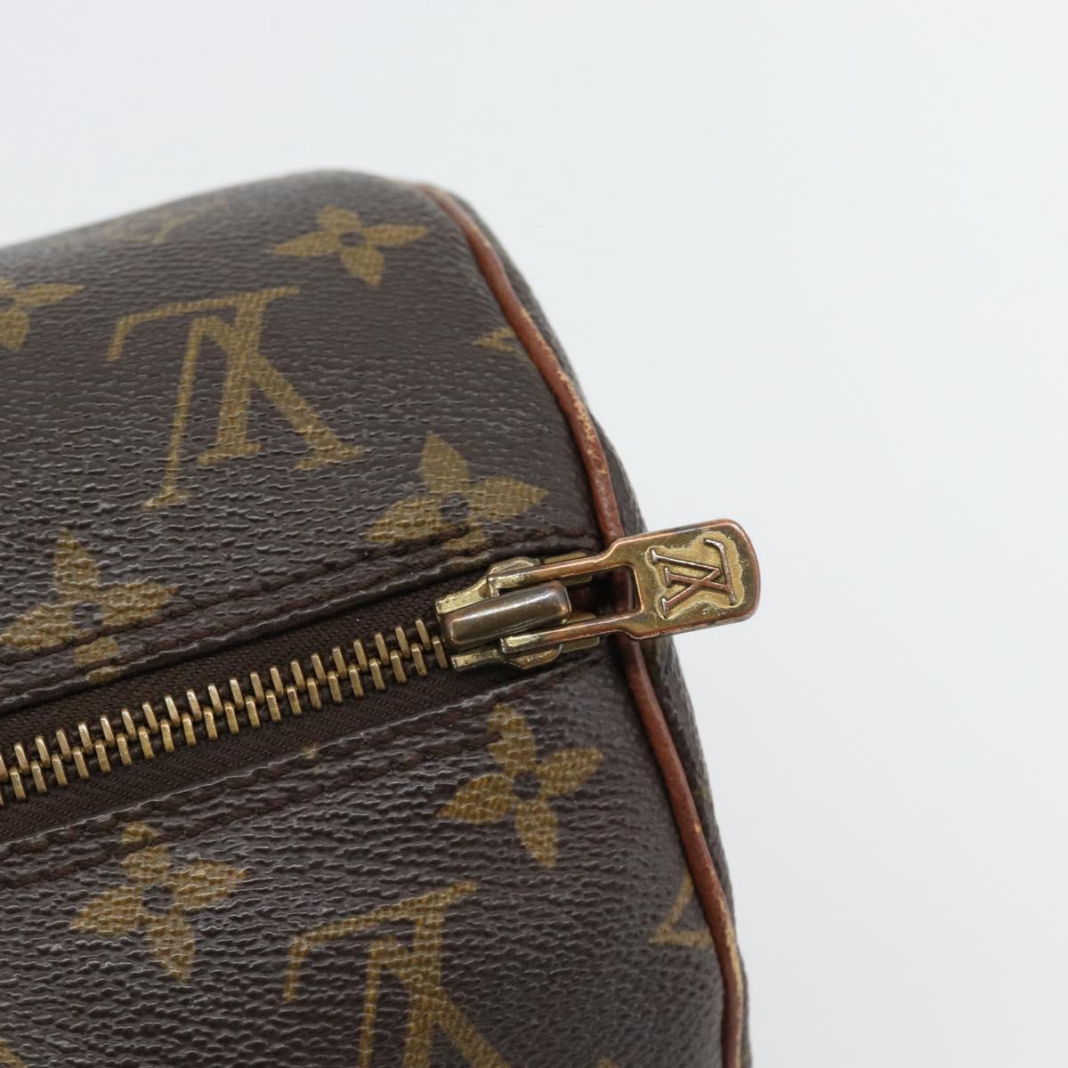 LOUIS VUITTON Monogram Papillon 30 Hand Bag M51385 LV Auth 147830