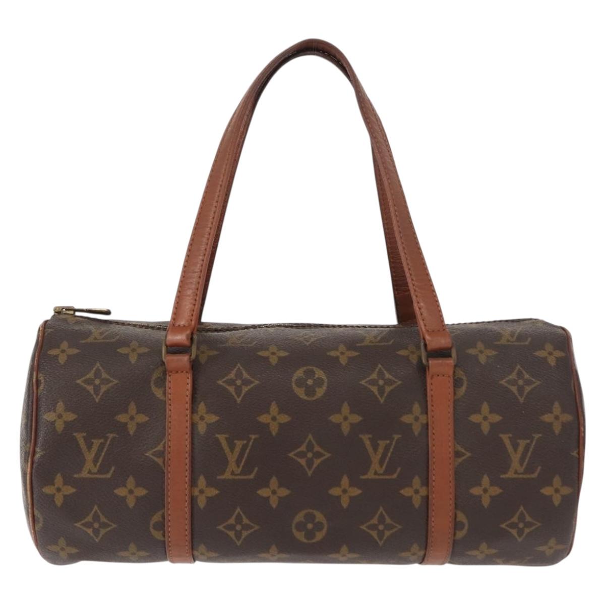 LOUIS VUITTON Monogram Papillon 30 Hand Bag M51385 LV Auth 147830