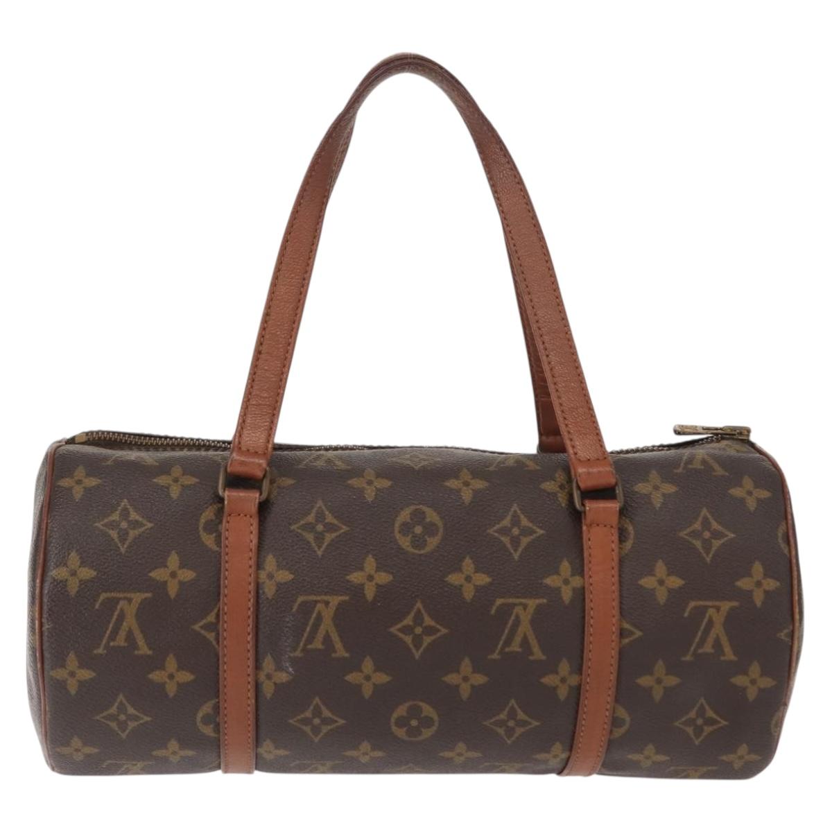 LOUIS VUITTON Monogram Papillon 30 Hand Bag M51385 LV Auth 147830