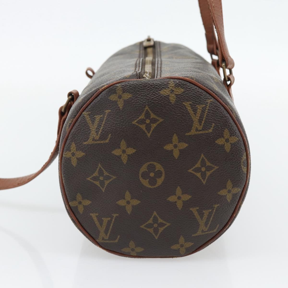 LOUIS VUITTON Monogram Papillon 30 Hand Bag M51385 LV Auth 147830
