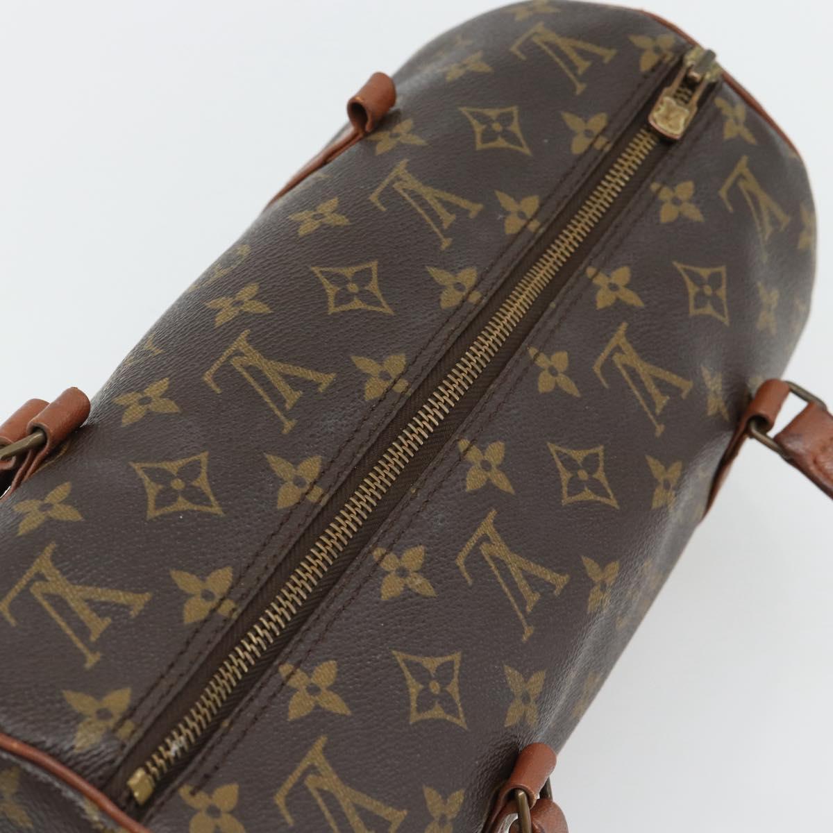 LOUIS VUITTON Monogram Papillon 30 Hand Bag M51385 LV Auth 147830