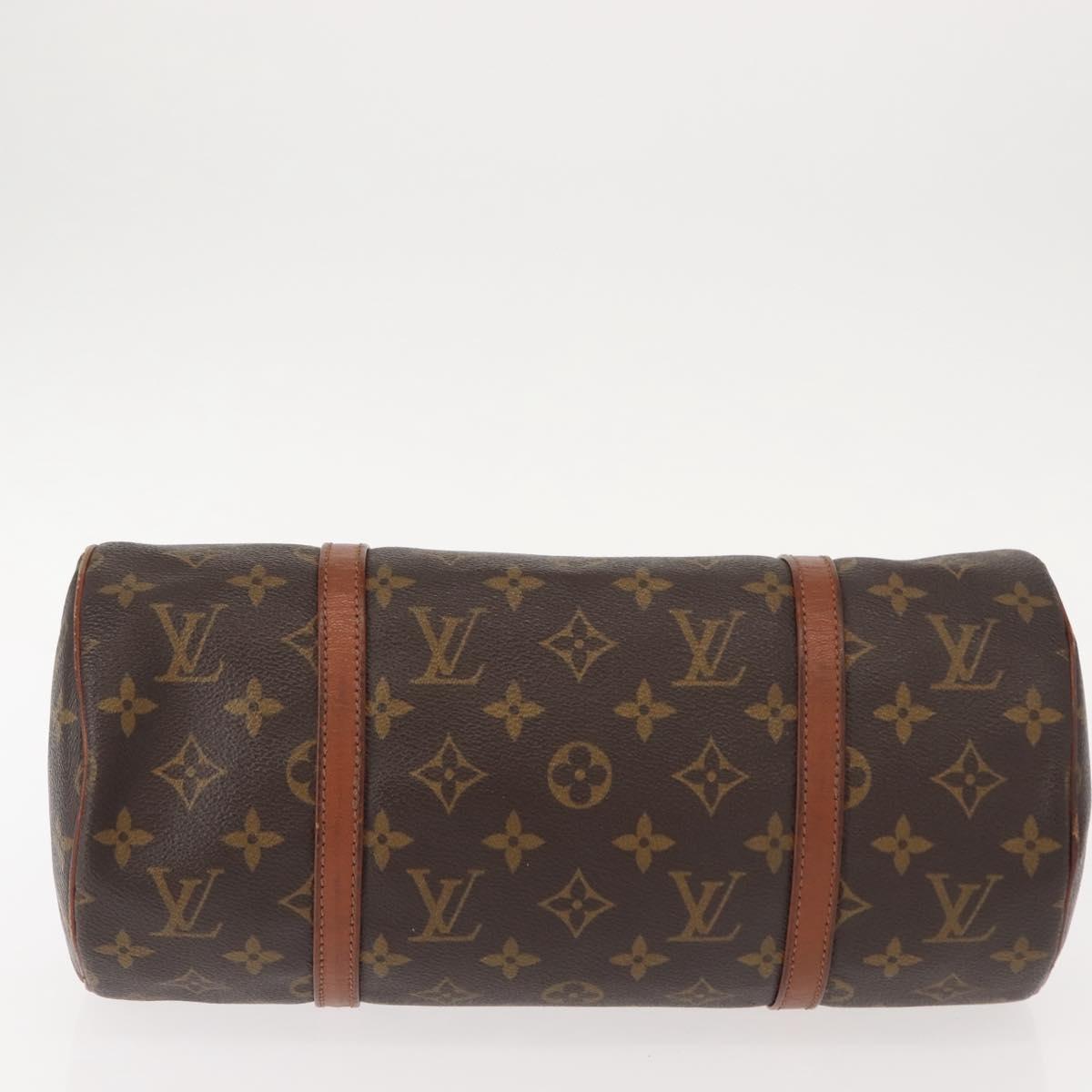 LOUIS VUITTON Monogram Papillon 30 Hand Bag M51385 LV Auth 147830